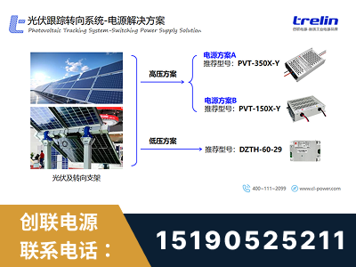 华蓥-光伏跟踪转向系统-电源解决方案